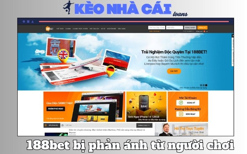188bet Bị Phản Ánh Từ Người Chơi - Đánh Giá Uy Tín Thực Sự